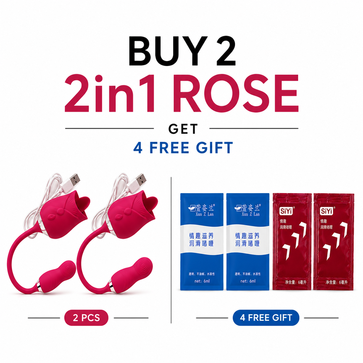 Buy 2 2in1 Roses Offer