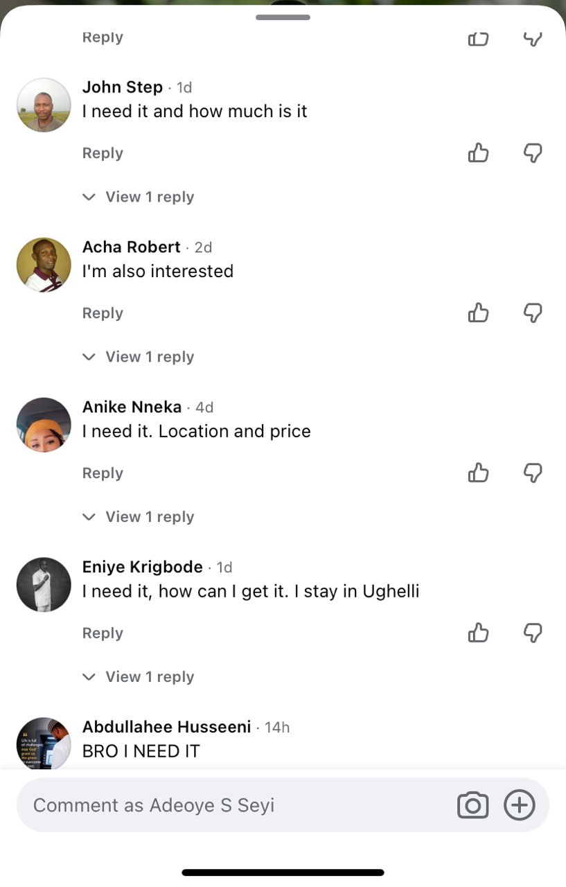 Customer testimonial